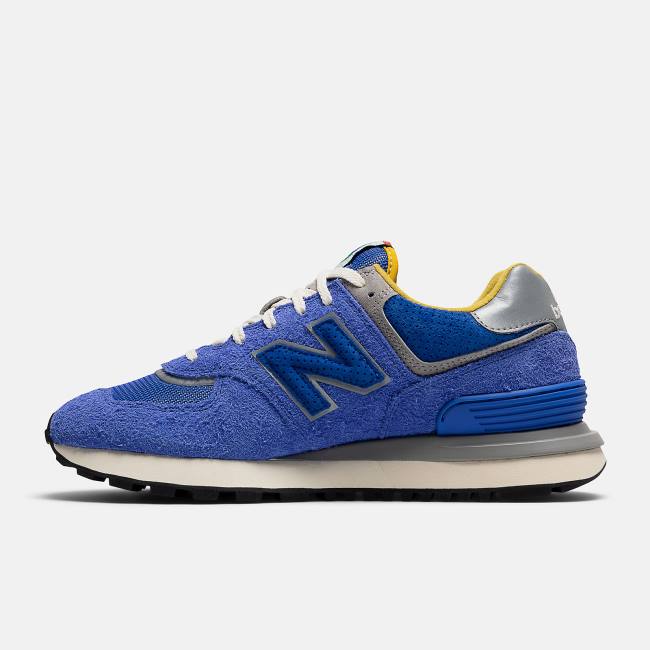 Adidași Barbati New Balance Bodega x 574 Legacy Albastri | NB902YAR