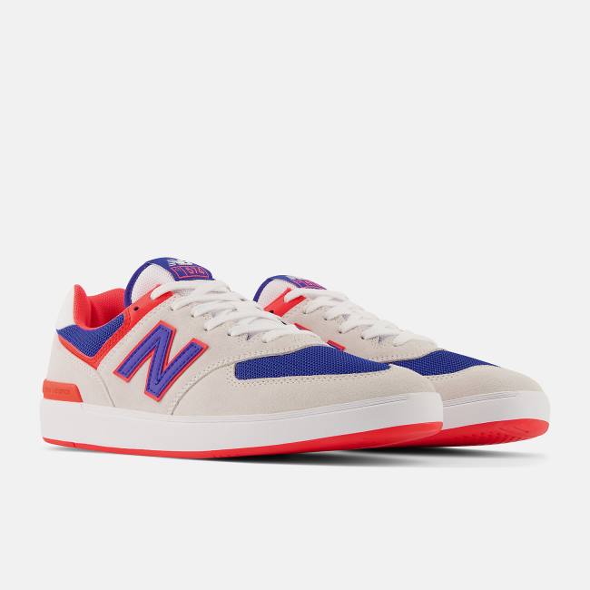 Adidași Barbati New Balance CT574 Albi Albastri | NB038KUA