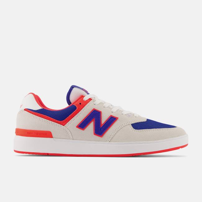 Adidași Barbati New Balance CT574 Albi Albastri | NB038KUA