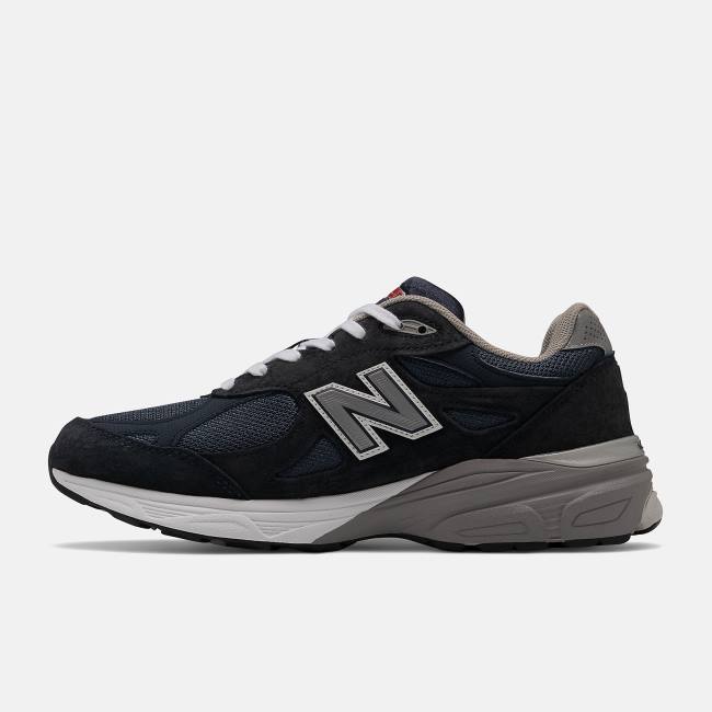 Adidași Barbati New Balance MADE in USA 990v3 Core Bleumarin Albi | NB127MYJ