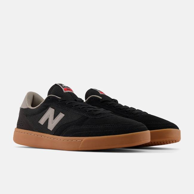 Adidași Barbati New Balance NB Numeric 440 Negrii Gri | NB409KOJ