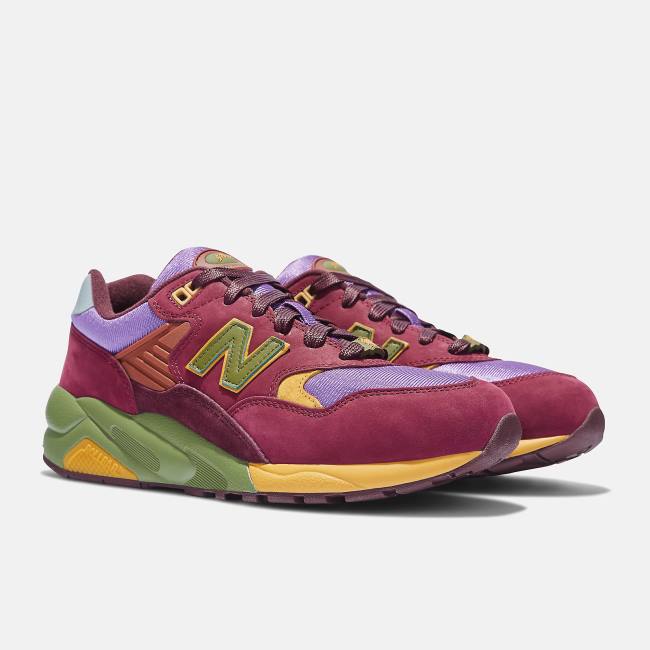 Adidași Barbati New Balance Stray Rats x 580 Visinii Violet | NB294DVK