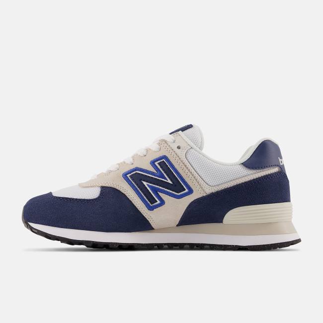 Adidași Dama New Balance 574 Bleumarin Albi | NB745RBW