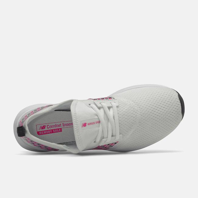 Adidași Dama New Balance NB Nergize Sport Albi Roz | NB982DBK