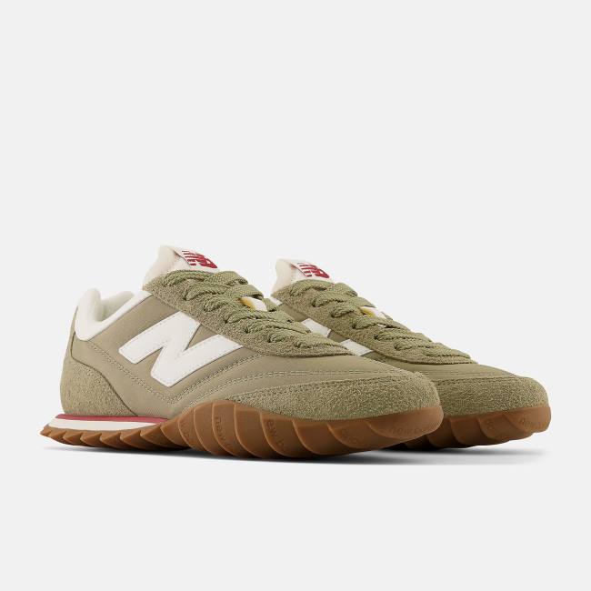 Adidași Dama New Balance RC30 Camuflaj Albi Rosii Inchis | NB208DFP