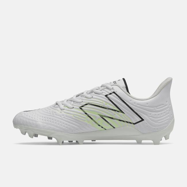 Cleme De Lacrosse Barbati New Balance RushV3 Low Albi Argintii | NB289GUI