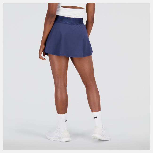 Fuste Dama New Balance Tournament Skort Bej Indigo | NB985HMZ