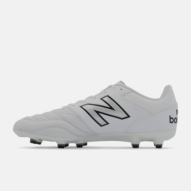 Ghete Fotbal Barbati New Balance 442 V2 TEAM FG Albi Negrii | NB052QOW