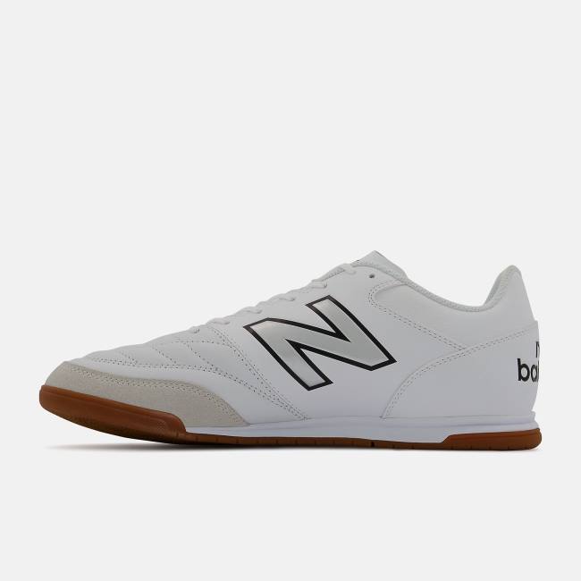 Ghete Fotbal Barbati New Balance 442 V2 TEAM IN Albi Negrii | NB715WND