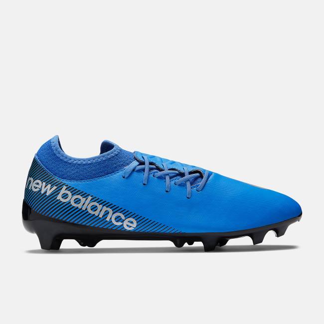 Ghete Fotbal Barbati New Balance Furon v7 Dispatch FG Negrii Argintii | NB549KFB