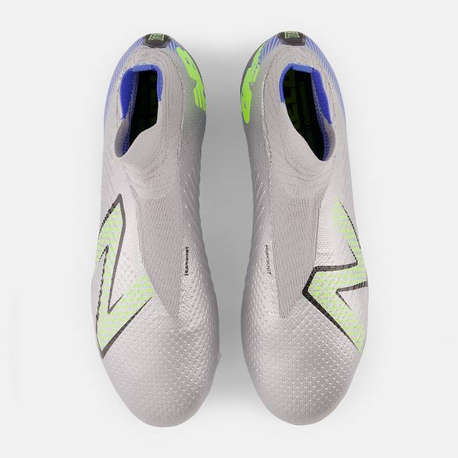 Ghete Fotbal Barbati New Balance Tekela v4 Pro FG Argintii Negrii Albastru Deschis | NB952JKU