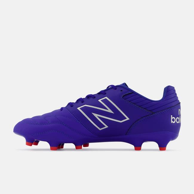 Ghete Fotbal Dama New Balance 442 V2 PRO FG Albastri Argintii | NB396SDG