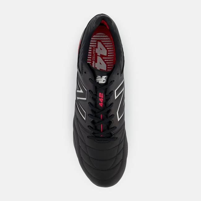 Ghete Fotbal Dama New Balance 442 V2 PRO SG Negrii Argintii | NB396SZU