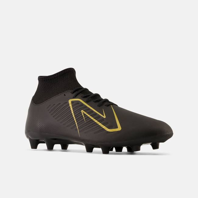 Ghete Fotbal Dama New Balance Tekela v4 Magique FG Negrii Aurii | NB580PHK