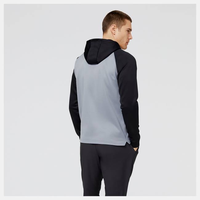 Hanorac Cu Gluga Barbati New Balance Baseball Pull Over Negrii | NB723NXV