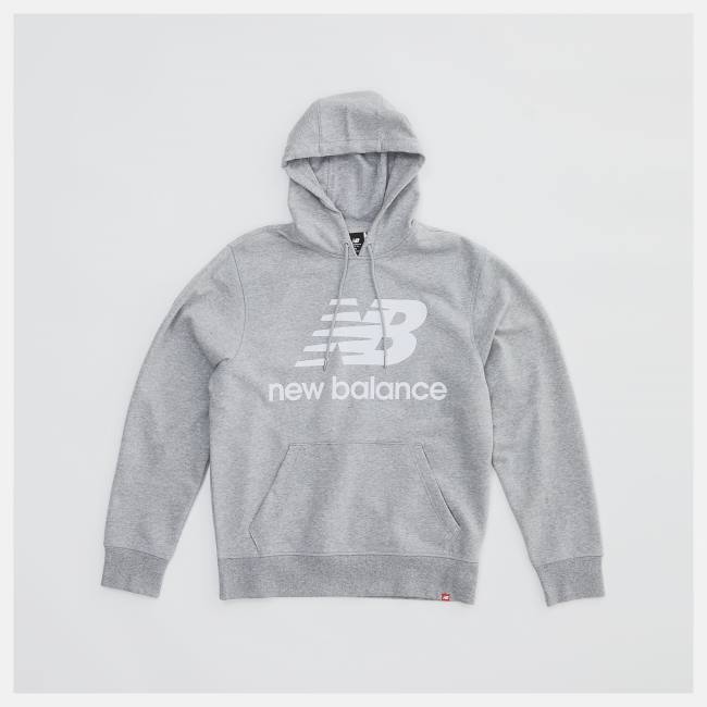 Hanorac Cu Gluga Barbati New Balance NB Essentials Pullover Gri | NB431FTC