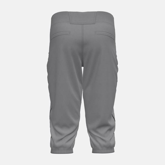 Pantaloni Barbati New Balance Adversary 2 Baseball Piped Knicker Atletism Gri Negrii | NB276WSD