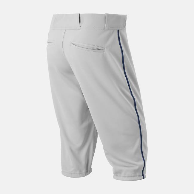 Pantaloni Barbati New Balance Adversary 2 Baseball Piped Knicker Atletism Albi Bleumarin | NB318RGT