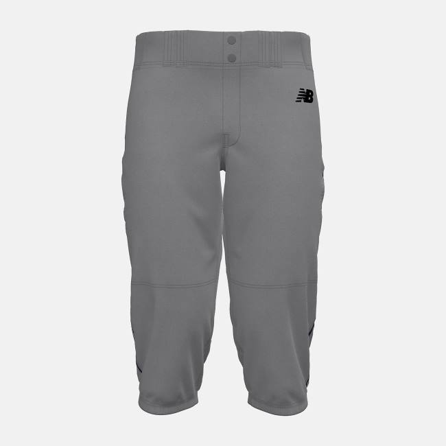 Pantaloni Barbati New Balance Adversary 2 Baseball Piped Knicker Atletism Gri Bleumarin | NB954GZF