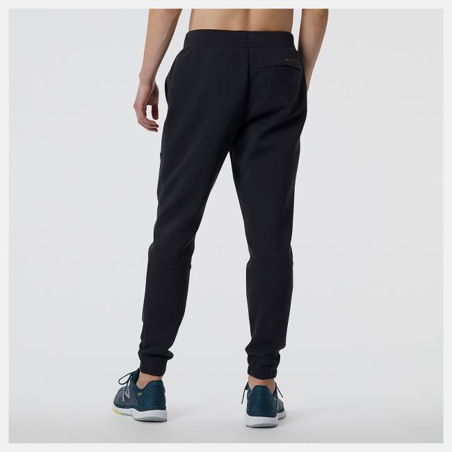 Pantaloni Barbati New Balance R.W.Tech Fleece Negrii | NB045KDQ