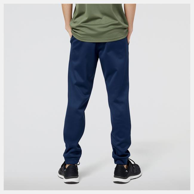 Pantaloni Barbati New Balance Tenacity Performance Fleece Bej Indigo | NB483UPO