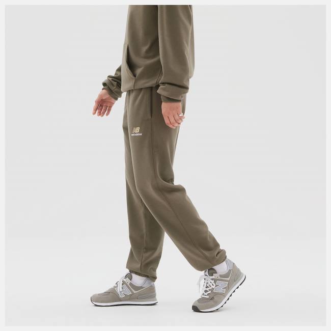 Pantaloni Barbati New Balance Uni-ssentials French Terry Sweatpant Camuflaj Inchis | NB240VJF