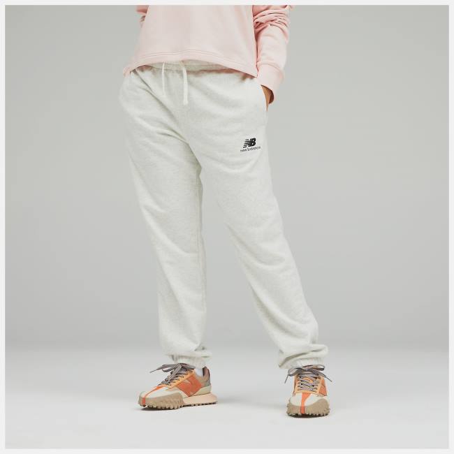 Pantaloni Barbati New Balance Uni-ssentials French Terry Sweatpant Albastri Deschis | NB783CLX