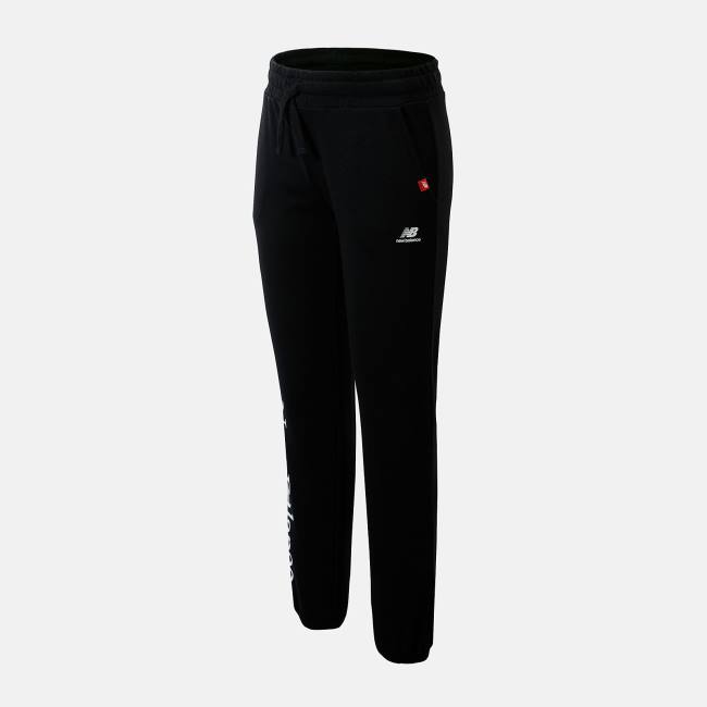 Pantaloni Copii New Balance Core Jogger Girls Negrii | NB903TCO