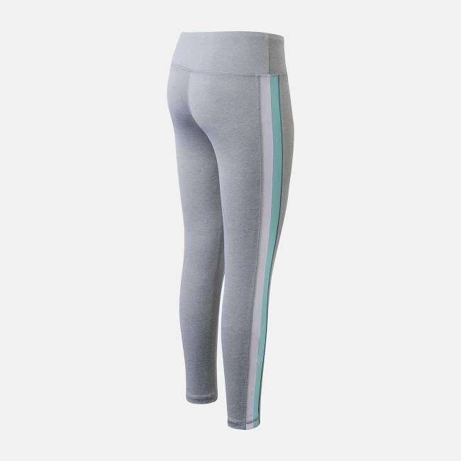 Pantaloni Copii New Balance Performance Tight Girls Gri | NB764KZJ