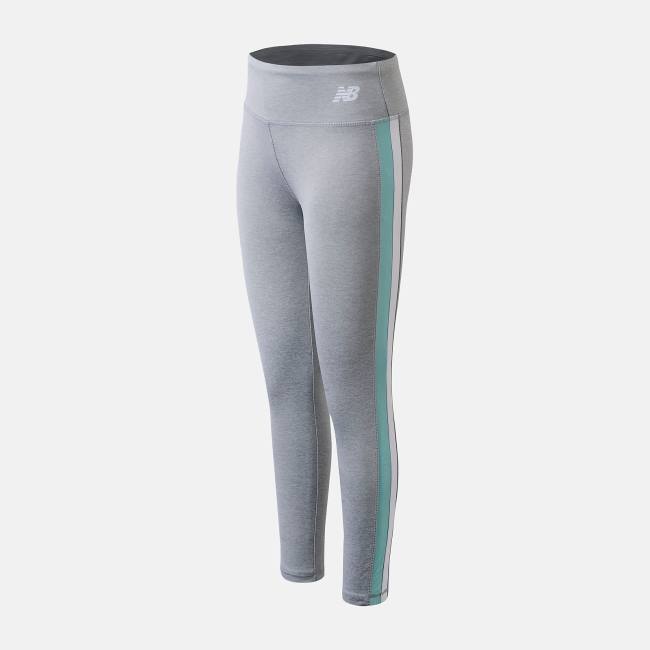 Pantaloni Copii New Balance Performance Tight Girls Gri | NB764KZJ