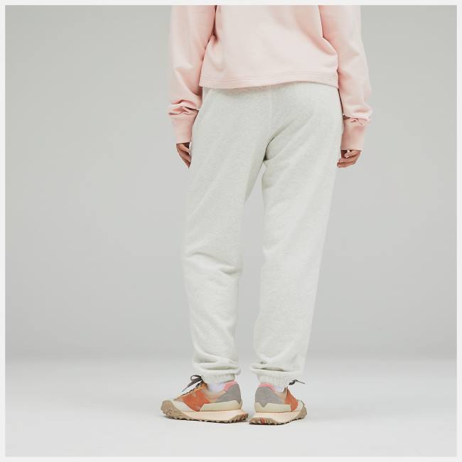 Pantaloni Dama New Balance Uni-ssentials French Terry Sweatpant Albastri Deschis | NB962YLC