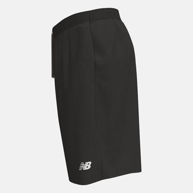 Pantaloni Scurti Barbati New Balance Tech(Boston College) Negrii | NB705NDP