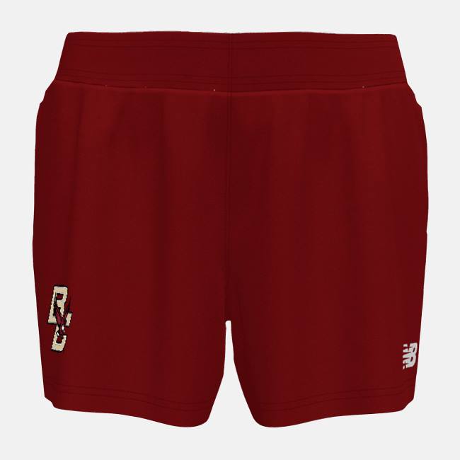 Pantaloni Scurti Dama New Balance NB Tech(Boston College) Rosii | NB092IJP