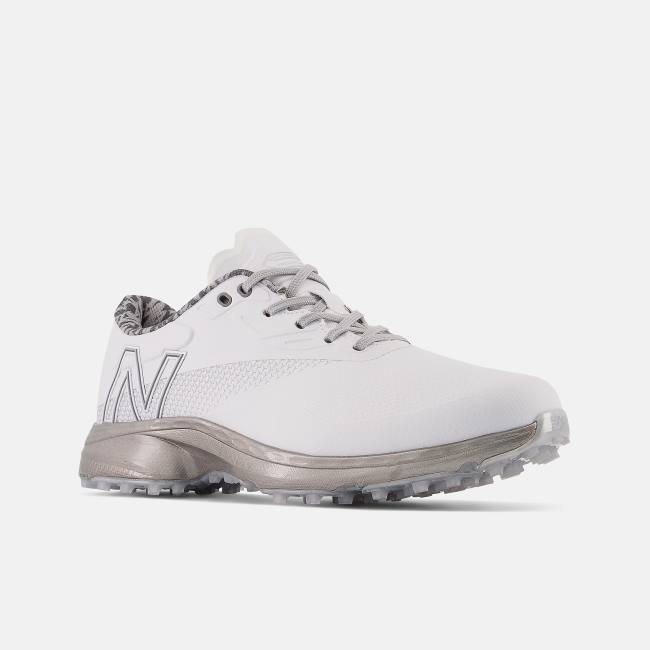 Pantofi Golf Barbati New Balance Fresh Foam X Defender SL Albi Gri | NB104PXJ