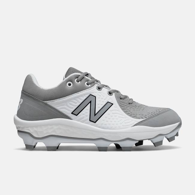 Pantofi de Baseball Barbati New Balance Fresh Foam 3000 v5 Molded Gri Albi | NB270LAS