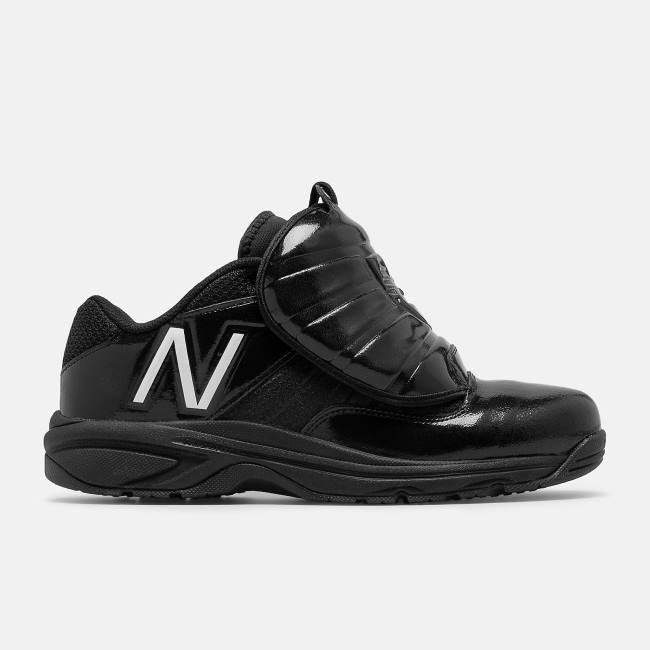 Pantofi de Baseball Barbati New Balance 460v3 Low Umpire Plate Negrii Albi | NB516ECK