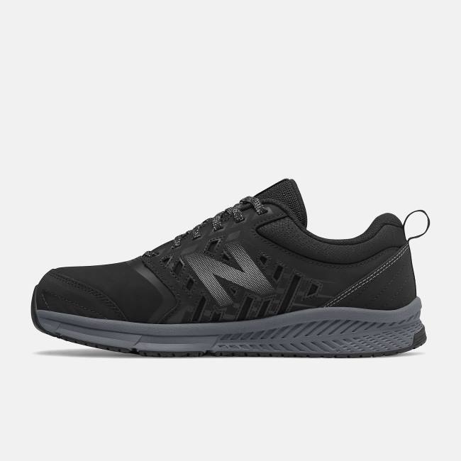 Pantofi de Lucru Barbati New Balance 412v1 Alloy Bombeu Negrii Argintii | NB056FTM