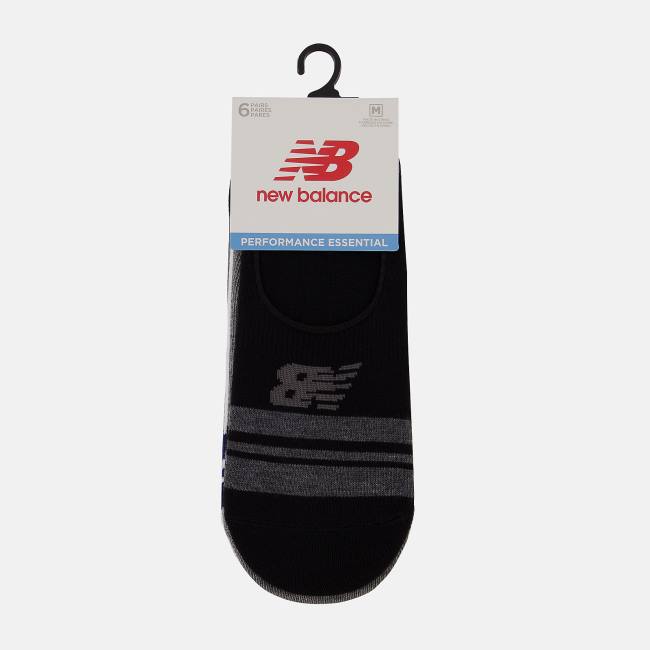 Sosete Barbati New Balance Ultra Low No Show 6 Pack Negrii Colorati | NB620EJB