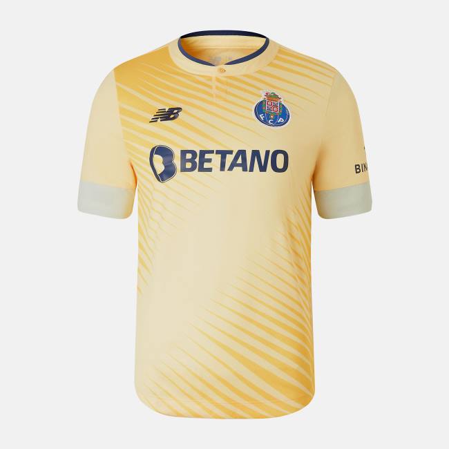 Tricouri Barbati New Balance FC Porto Away Scurte Sleeve Jersey Galbeni | NB785XRG