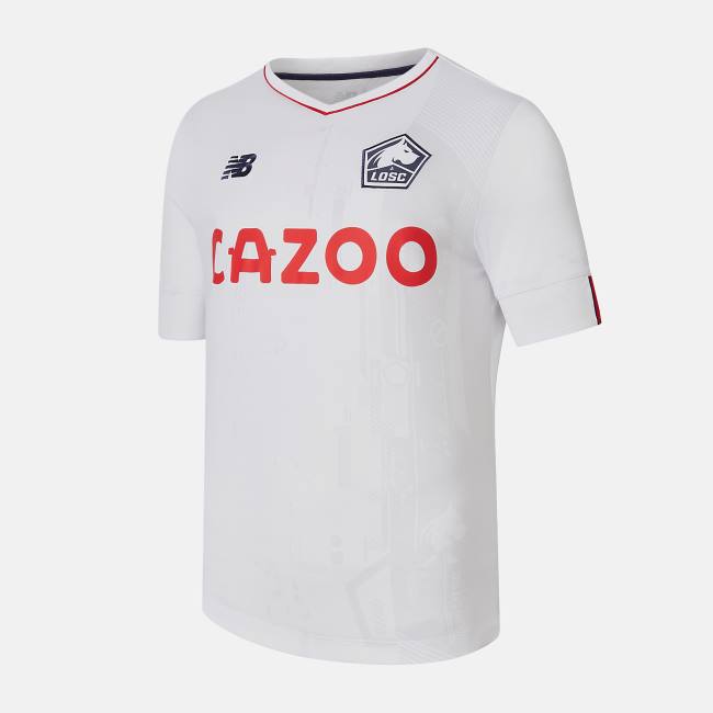 Tricouri Barbati New Balance Lille LOSC Away Scurte Sleeve Jersey Albi | NB063UND