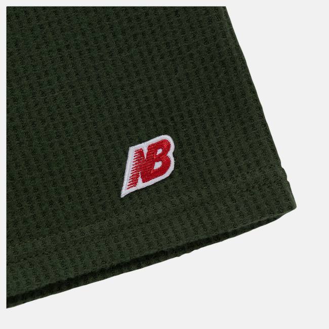 Tricouri Barbati New Balance MADE in USA Long Sleeve Thermal Verzi | NB279TPB