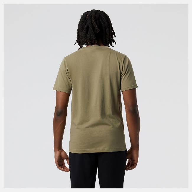 Tricouri Barbati New Balance NB Essentials Stacked Logo Tee Camuflaj | NB786NTL