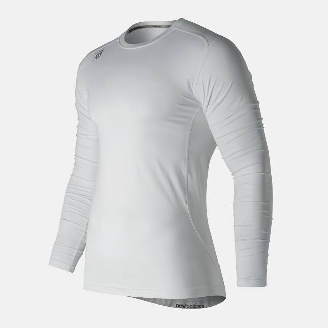 Tricouri Barbati New Balance NB Long Sleeve Baselayer Albi | NB534MIK