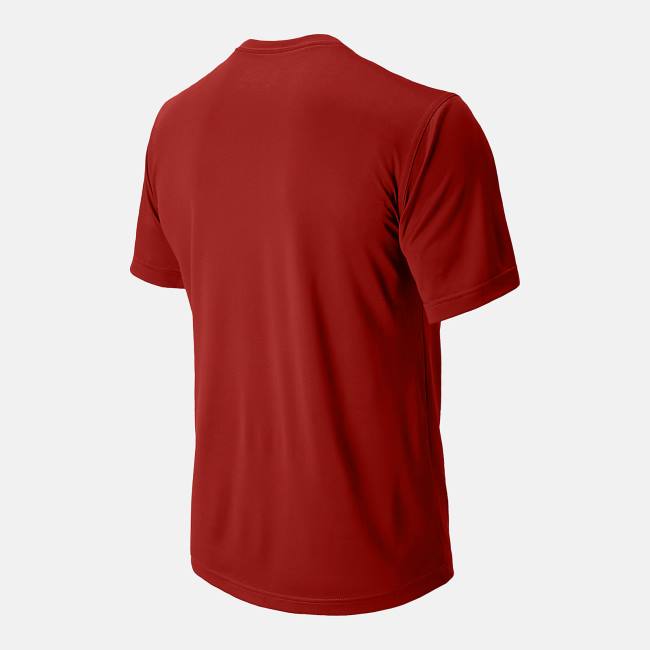 Tricouri Barbati New Balance Scurte Sleeve Tech Tee Rosii | NB340BHG