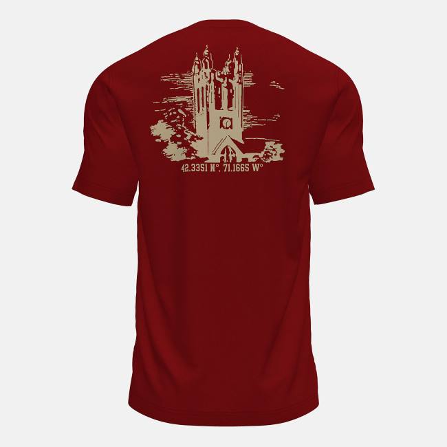 Tricouri Barbati New Balance Super Fan Tee(Boston College) Rosii | NB804URF