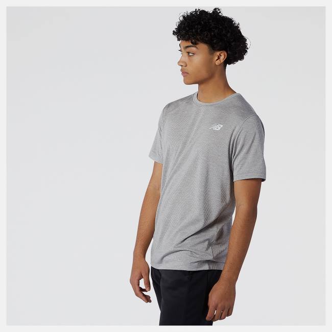 Tricouri Barbati New Balance Tenacity Tee Gri | NB382UNR