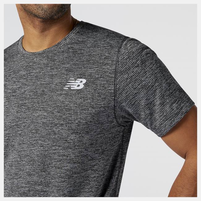 Tricouri Barbati New Balance Tenacity Tee Negrii | NB427ZRT