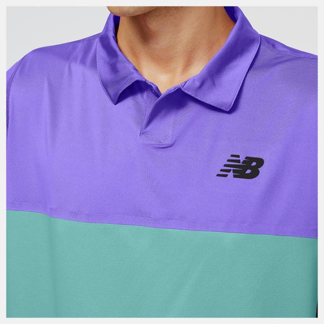 Tricouri Barbati New Balance Tournament Polo Violet Colorati | NB654MWI