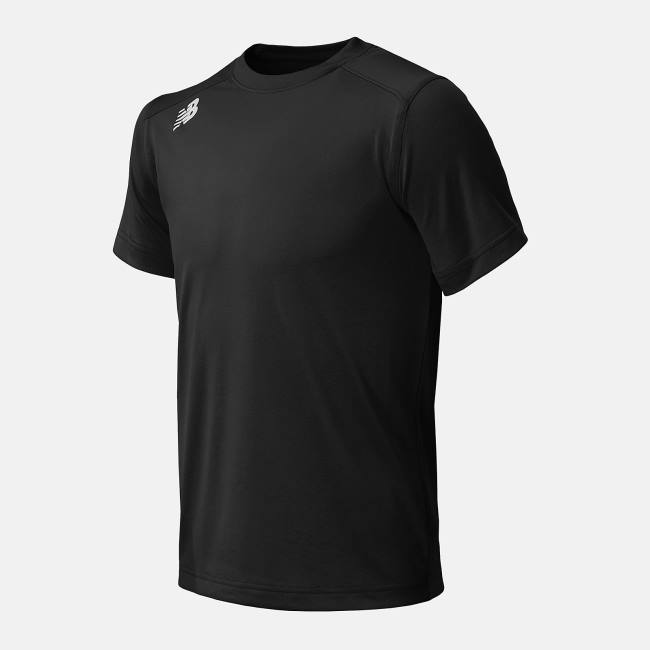 Tricouri Copii New Balance Youth Scurte Sleeve Tech Tee Negrii | NB796UGJ