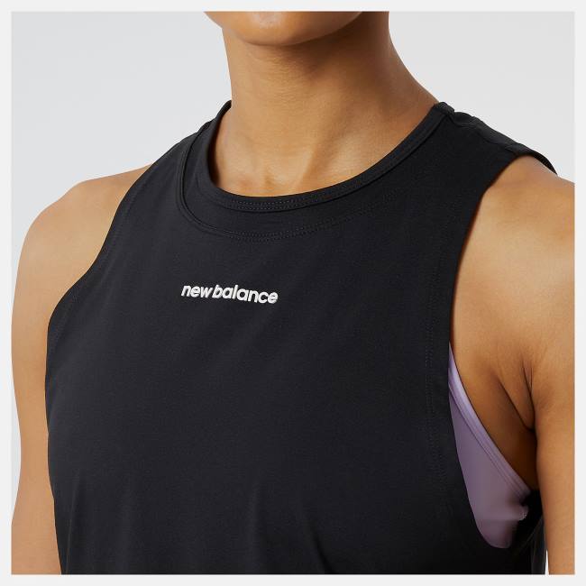 Tricouri Dama New Balance Achiever Tank Negrii | NB835WDH